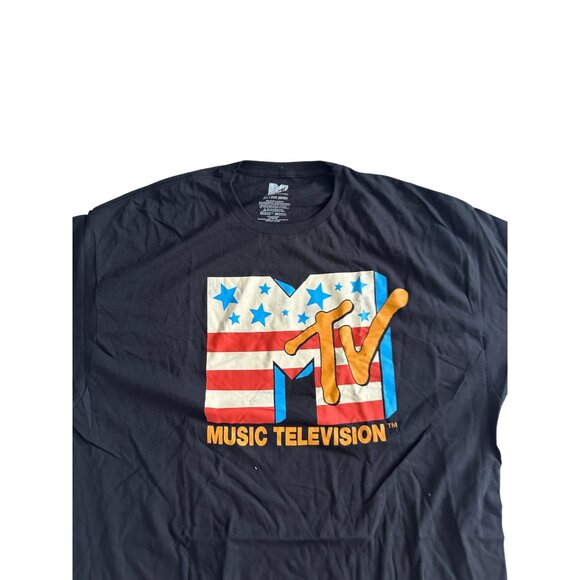 MTV MUSIC TELEVISION Men's Graphic T Shirt Size 2X NEW NWOT - Picture 3 of 4